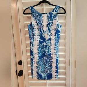 LILLY PULITZER l EMBROIDERED MINI SHIFT DRESS
